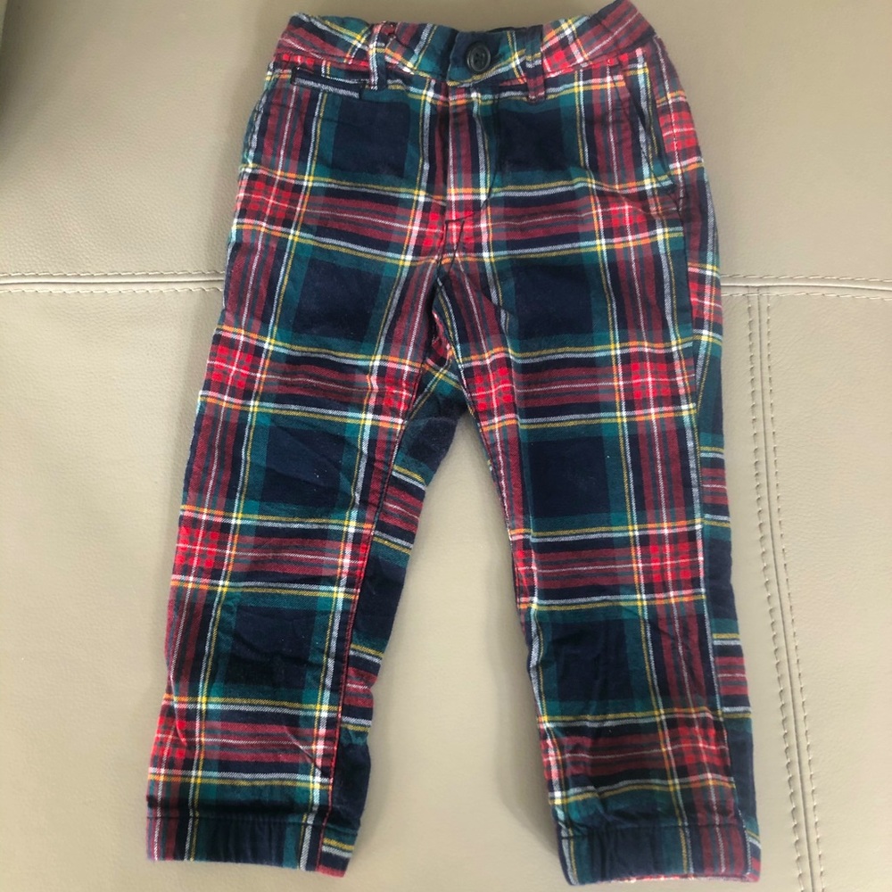 Toddler Boys Gap Holiday Plaid Pants